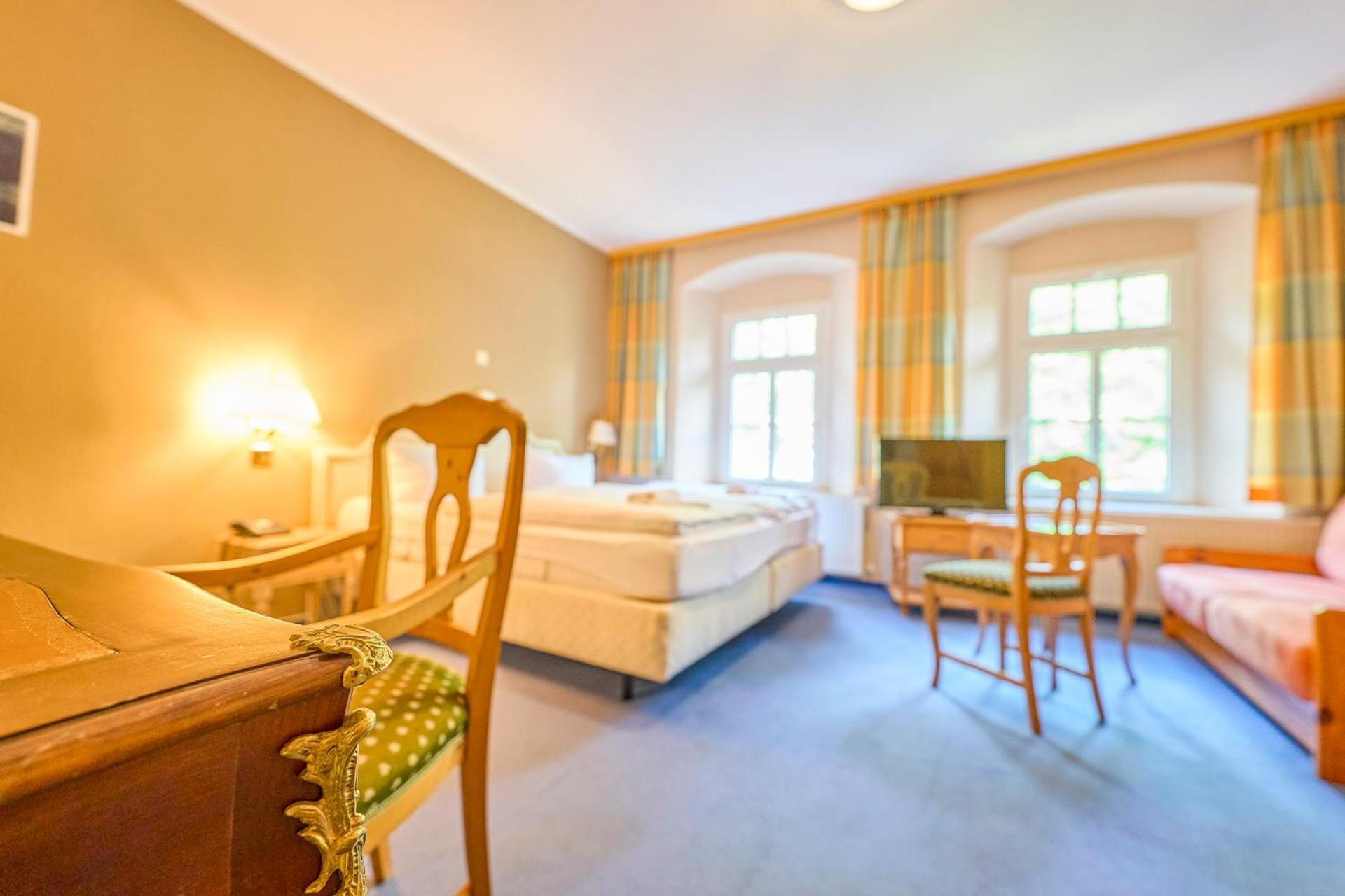 Hotel Bodeblick Thale Bagian luar foto