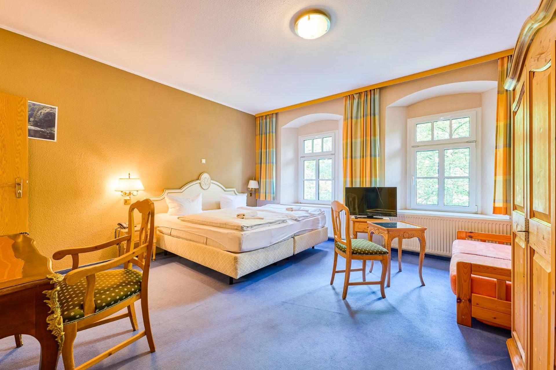 Hotel Bodeblick Thale Bagian luar foto