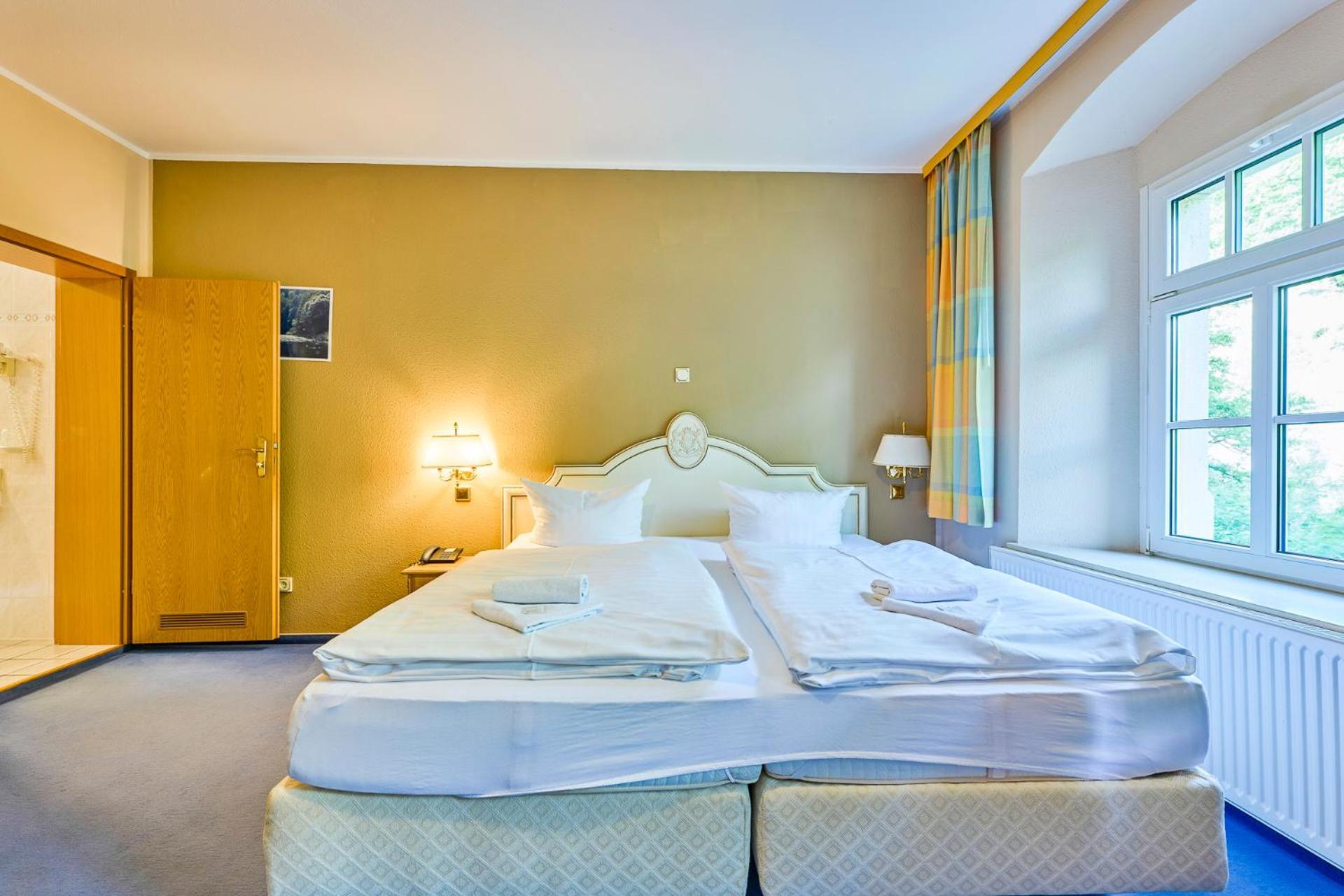 Hotel Bodeblick Thale Bagian luar foto
