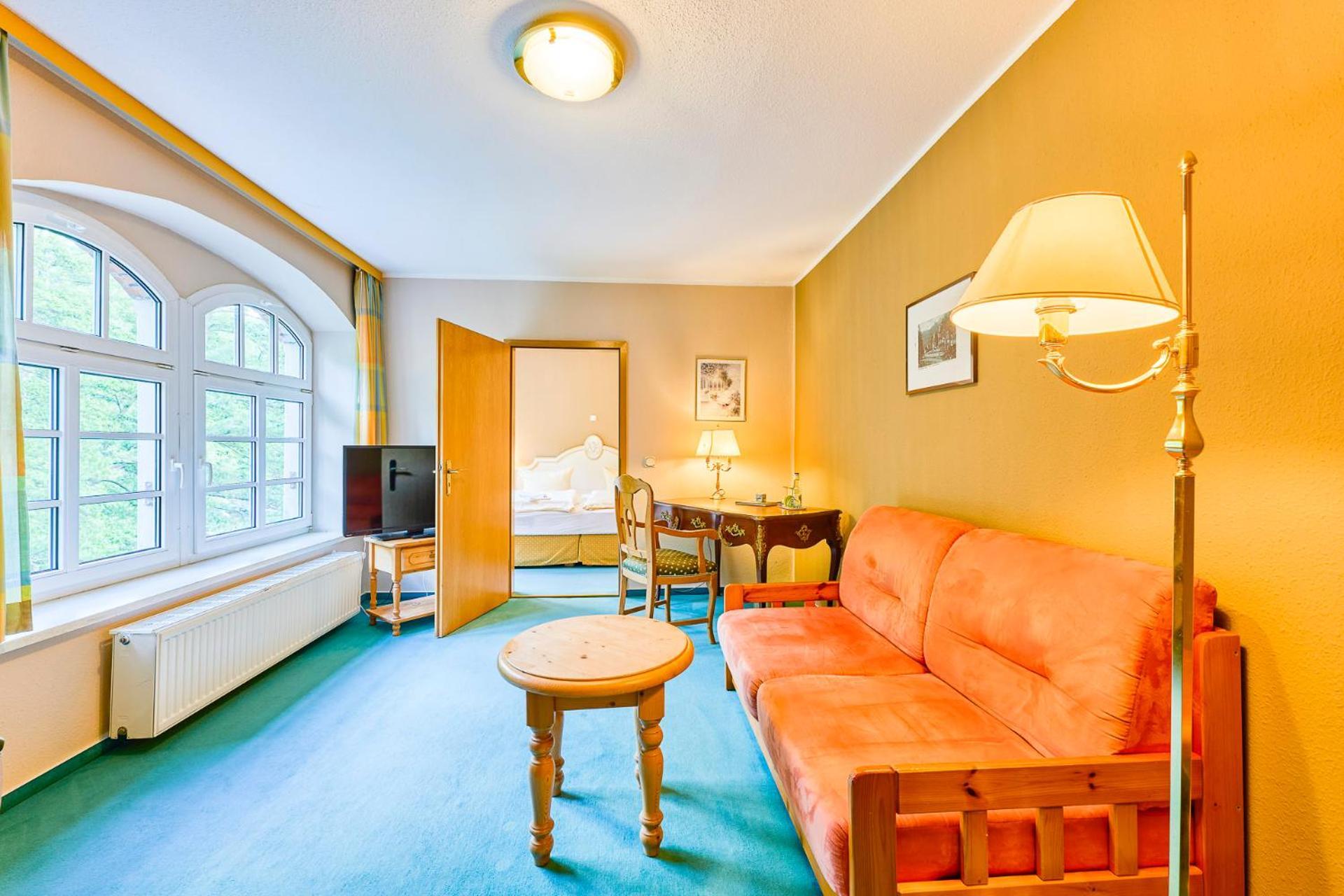 Hotel Bodeblick Thale Bagian luar foto