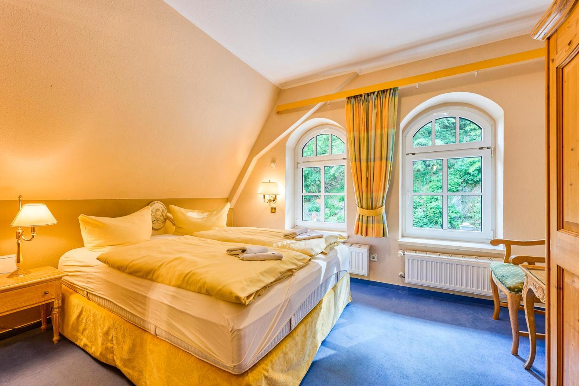 Hotel Bodeblick Thale Bagian luar foto